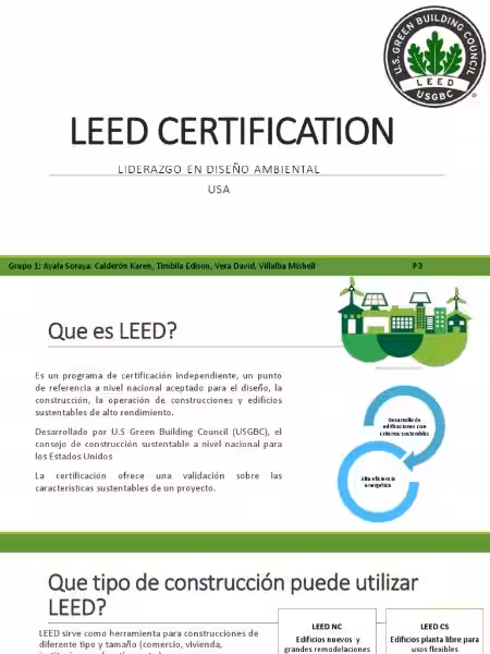 Guía para la Certificación LEED y la Sustentabilidad en tu Hogar